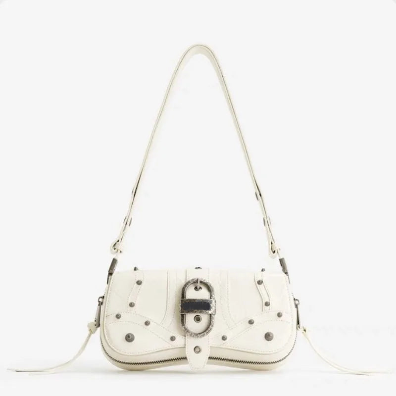 Bolsa Branca Feminina Joy Fivela - Roberta Store Web