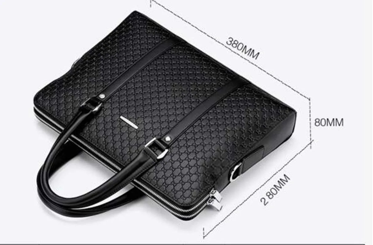 Pasta Executiva Unissex Para Notebook Premium Couro