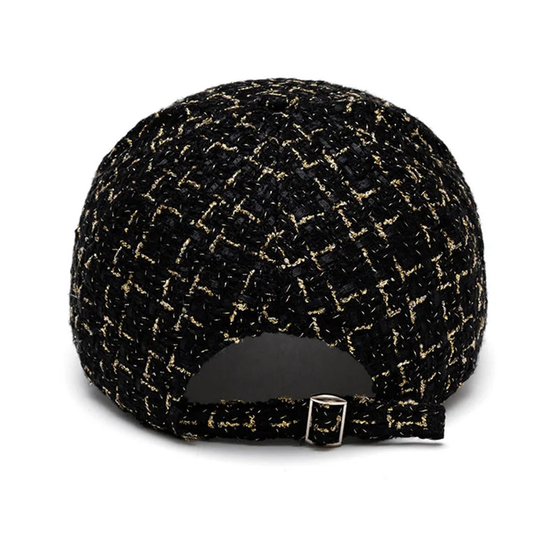 Boné Feminino de Tweed
