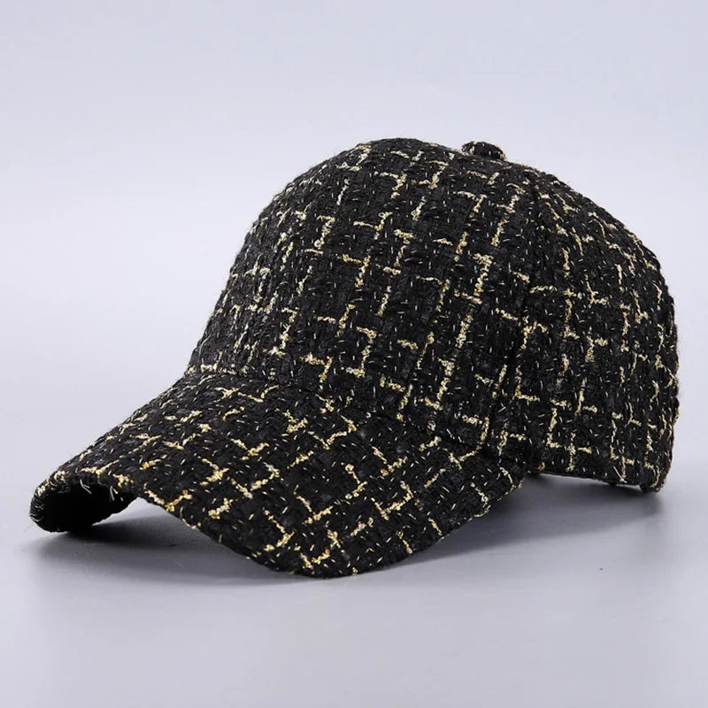 Boné Feminino de Tweed
