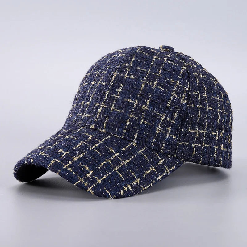 Boné Feminino de Tweed