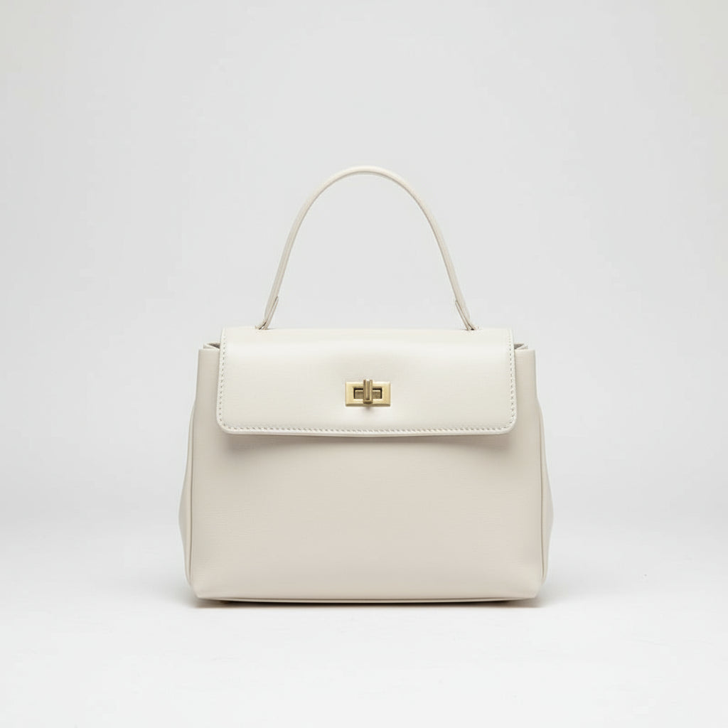 Bolsa Feminina de Couro Premium com Alça de Mão e Transversal