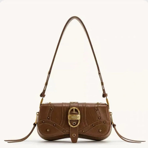 Bolsa Marrom Feminina Joy Fivela - Roberta Store Web