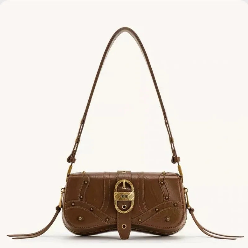 Bolsa Marrom Feminina Joy Fivela - Roberta Store Web