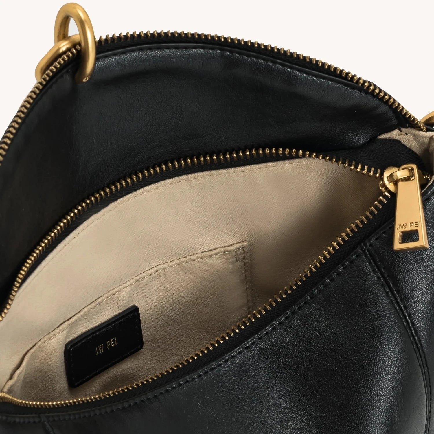 Bolsa Feminina Elegante com Detalhes Dourados - jw