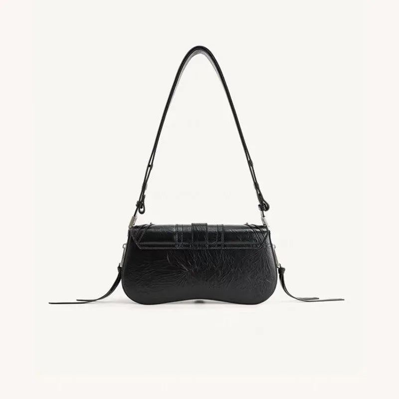 Bolsa Preta Feminina Joy Fivela - Roberta Store Web