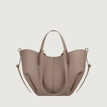 Bolsa Tote Feminina de Ombro Bege