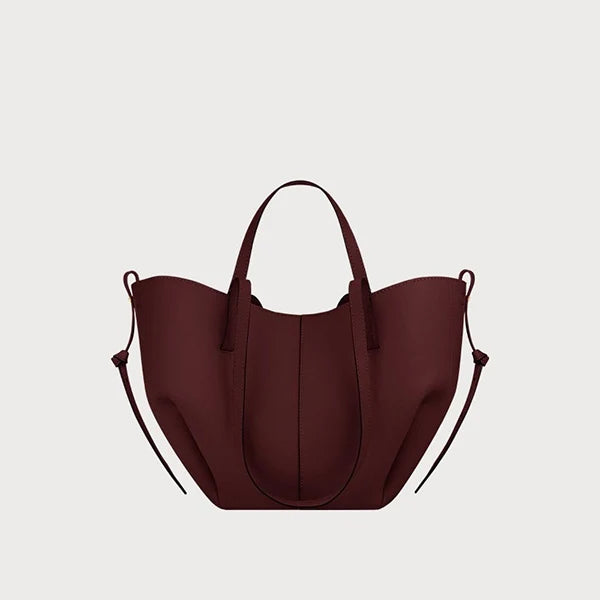 Bolsa Tote Feminina de Ombro Vermelho Cereja