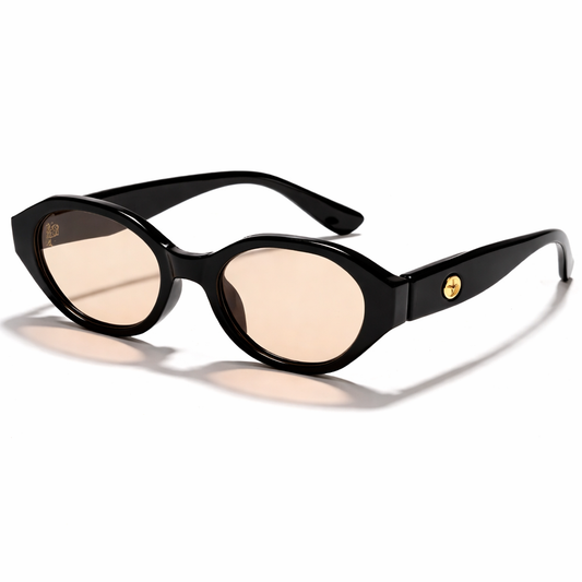 Óculos de Sol Feminino Retrô Preto Anna