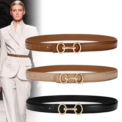 Cinto de Couro Feminino Cher - Roberta Store Web