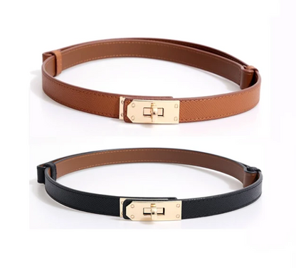 Cinto de Couro Feminino Luna - Roberta Store Web