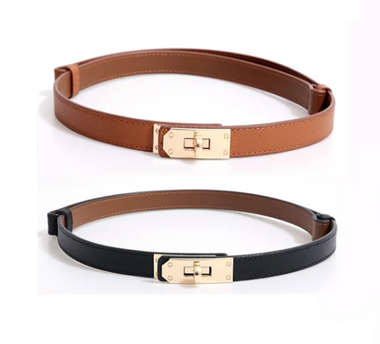 Cinto de Couro Feminino Luna - Roberta Store Web