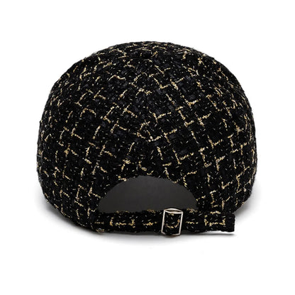 Boné Feminino de Tweed