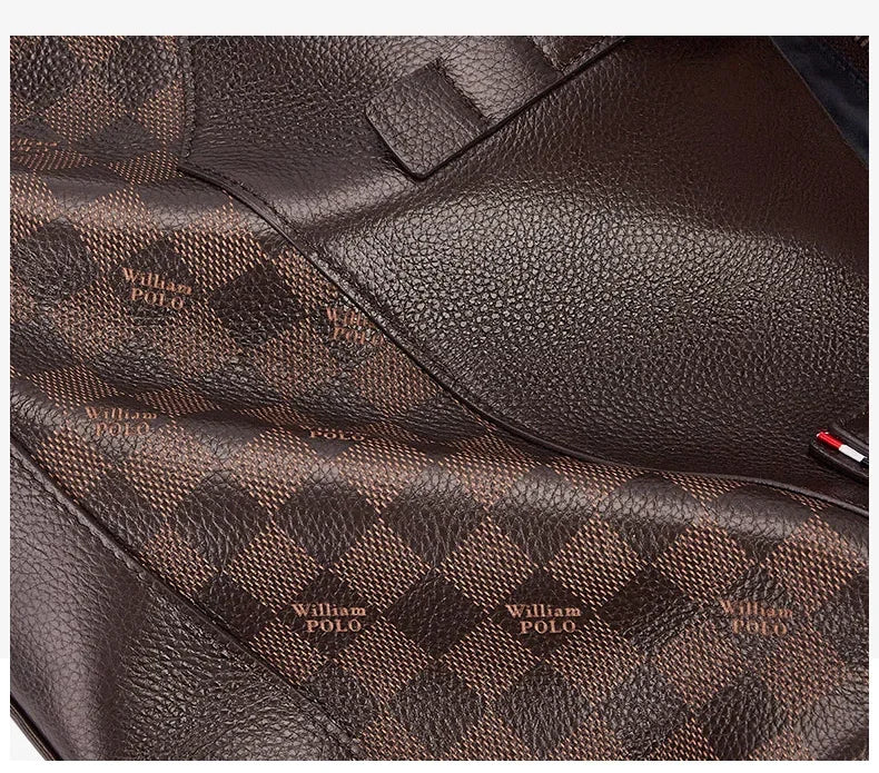 Pasta Executiva Premium Unissex em Couro | Para Notebook 15”