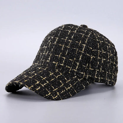 Boné Feminino de Tweed