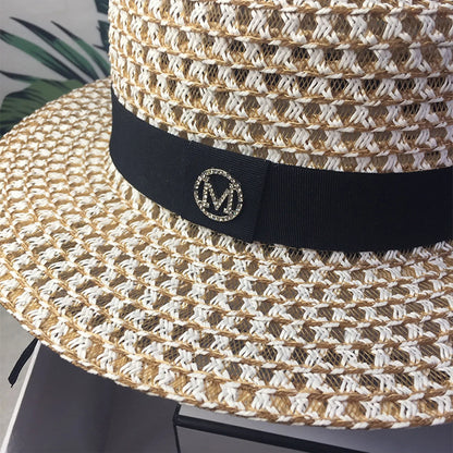 Chapéu Feminino de Palha Premium com Aba Elegante