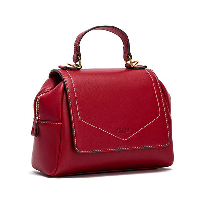 Bolsa Feminina Estruturada em Couro