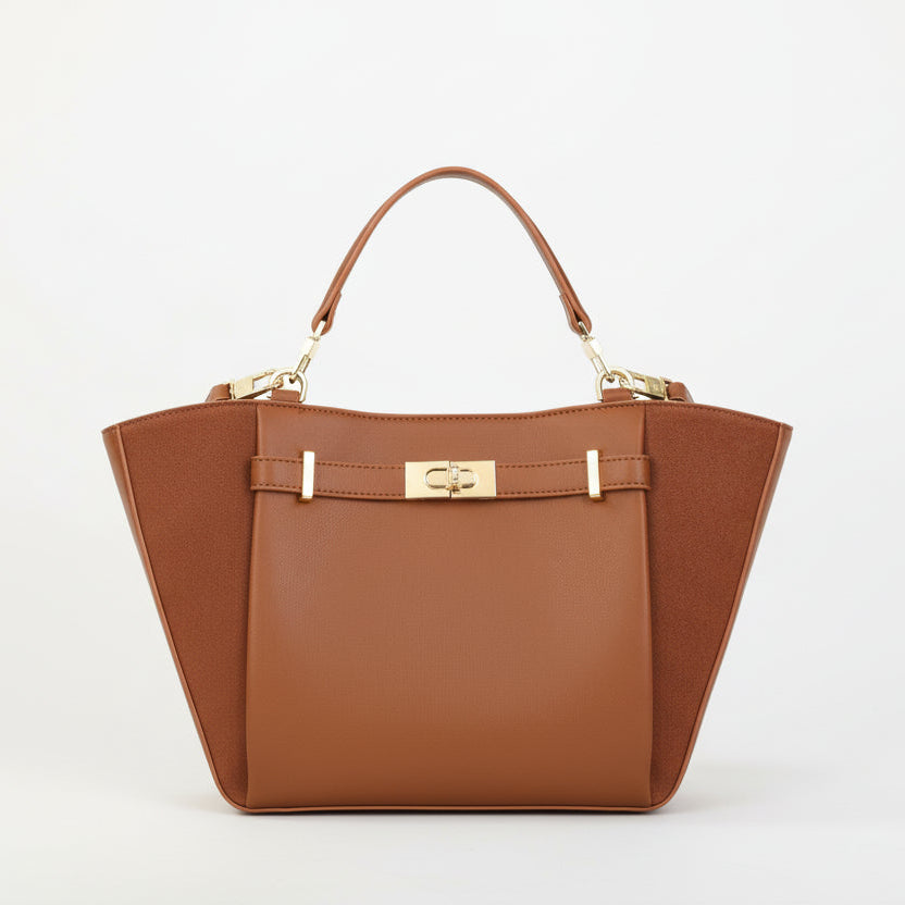 Bolsa Feminina Estruturada Grande Elegante