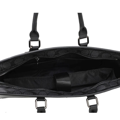 Pasta Executiva Preta Unissex Para Notebook Premium