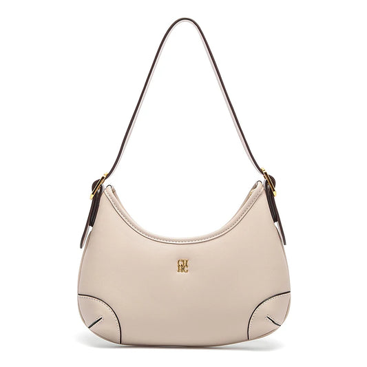 Bolsa Feminina de Ombro Minimalista com Alça Longa