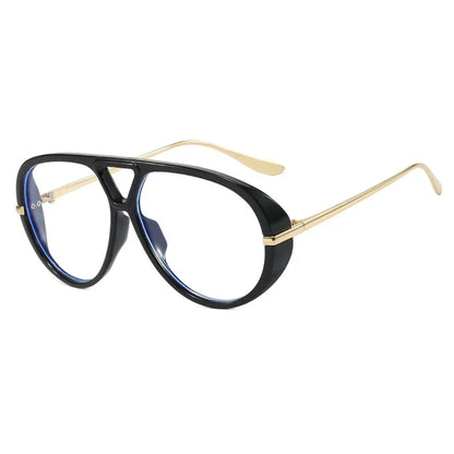 Óculos de Sol Feminino Oversized com Lente Degradê UV400