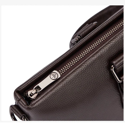 Pasta Executiva Premium Unissex em Couro | Para Notebook 15”