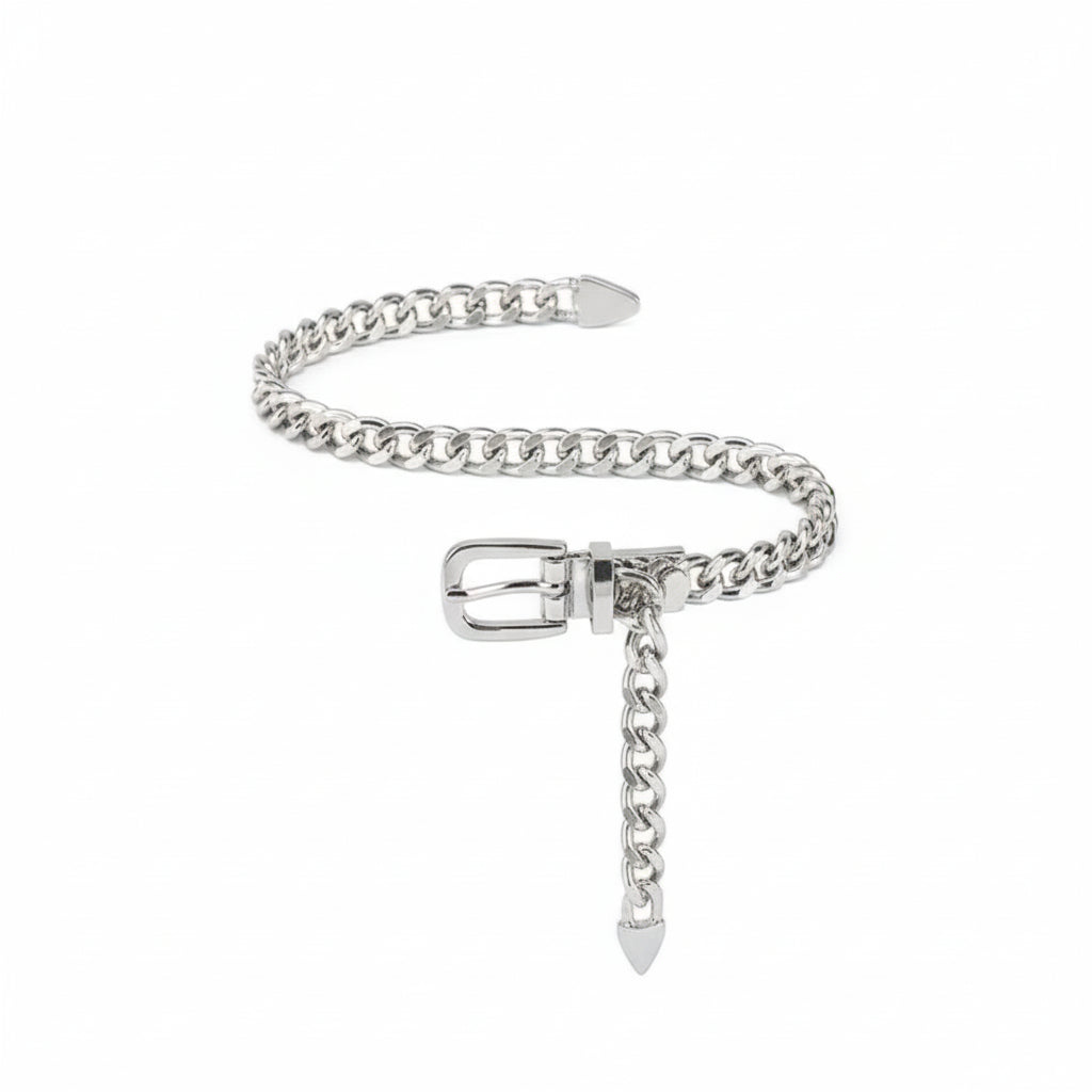 Cinto Corrente Dourado Para Vestido e Calça – Design Premium