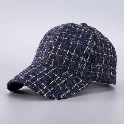 Boné Feminino de Tweed