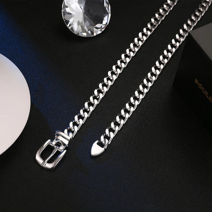 Cinto Corrente Dourado Para Vestido e Calça – Design Premium