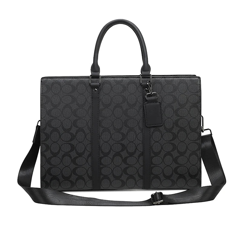 Pasta Executiva Preta Unissex Para Notebook Premium