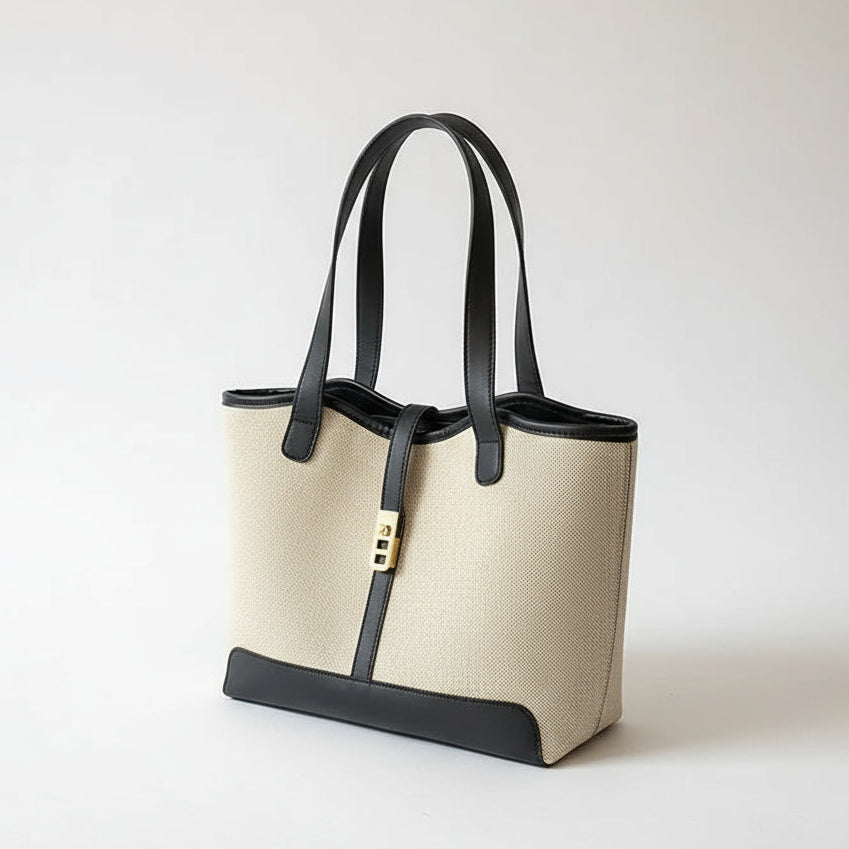bolsa tote feminina bege
