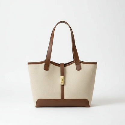 bolsa tote feminina bege