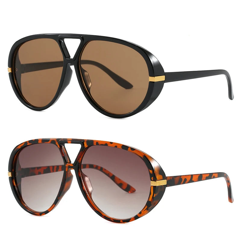 Óculos de Sol Feminino Oversized Helena - Kit com 2 Óculos