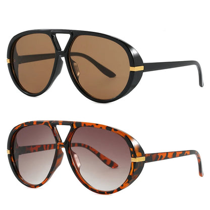Óculos de Sol Feminino Oversized Helena - Kit com 2 Óculos