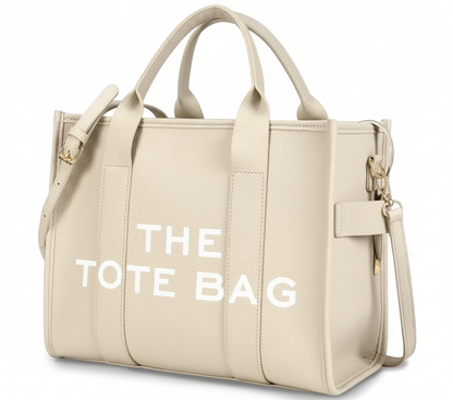 Bolsa Tote Feminina Estruturada em Couro